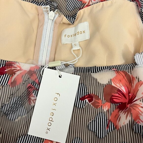 Anthropologie Foxiedox Vita 3D Floral Dress S NWT - Picture 3 of 8